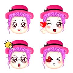 [LINE絵文字] Girl Emoji (12)の画像