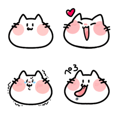 [LINE絵文字] 猫 絵文字の画像