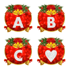 [LINE絵文字] xmas decoration emojiの画像