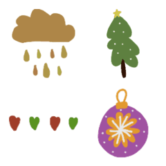 [LINE絵文字] Christmas stampの画像