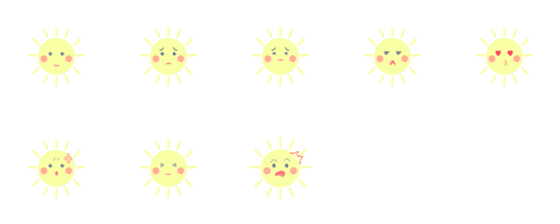 [LINE絵文字]Sun.の画像一覧