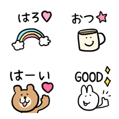 [LINE絵文字] ★1つあると便利♡活躍する絵文字★の画像