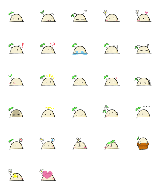 [LINE絵文字]Wayimy   simple and practical emojiの画像一覧