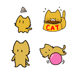 [LINE絵文字] Cat letter emojiの画像