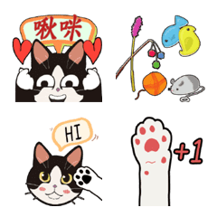 [LINE絵文字] langmiao13catAbracatの画像