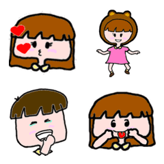 [LINE絵文字] Your friends. Josie and Karen.の画像