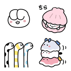 [LINE絵文字] うさ野と海のなかまたちの画像