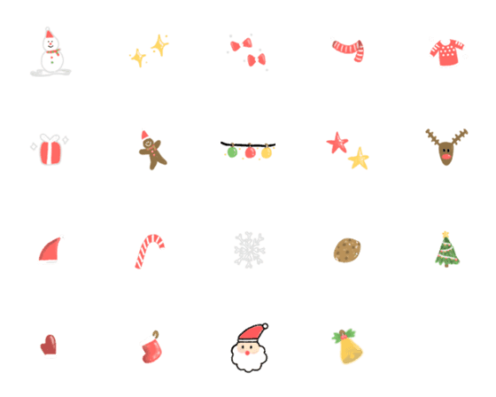 [LINE絵文字]Santa is comingの画像一覧