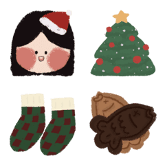 [LINE絵文字] Merryyculand : Mini Christmasの画像