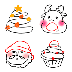 [LINE絵文字] Merry X'masの画像