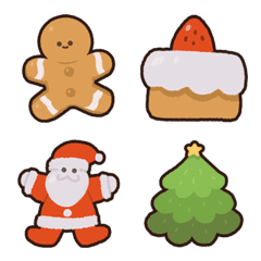 [LINE絵文字] Xmas Emoji by Midoriiの画像