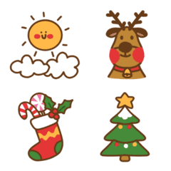 [LINE絵文字] December Wish Emojiの画像