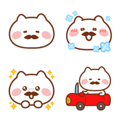 [LINE絵文字] Cat Ankko Emojiの画像