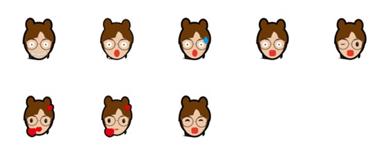 [LINE絵文字]Little girl  Li Liの画像一覧