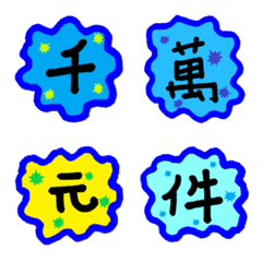 [LINE絵文字] The unit quantifier is hereの画像