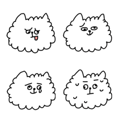 [LINE絵文字] Strabismus Dog PACOの画像