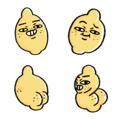 [LINE絵文字] weird lemonの画像