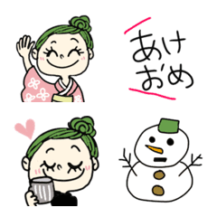 [LINE絵文字] Girl＆少し冬☃の画像