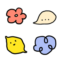 [LINE絵文字] bllluebellly emoji ver1の画像