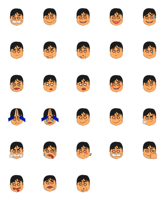 [LINE絵文字]takeshi's reactionsの画像一覧