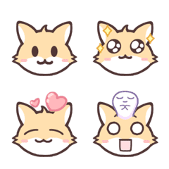 [LINE絵文字] LemonFox emojiの画像