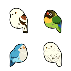 [LINE絵文字] Little Birds 02の画像