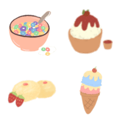 [LINE絵文字] Oh my dessertの画像