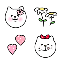 [LINE絵文字] ♡♡かわいいねこちゃん♡♡の画像