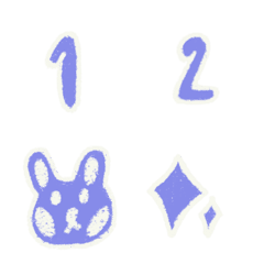 [LINE絵文字] cute_numbersの画像