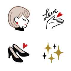 [LINE絵文字] ＊LADY STYLE＊の画像