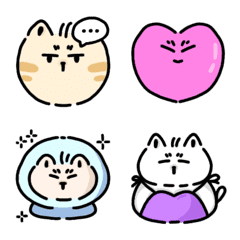 [LINE絵文字] Cute Meow++の画像