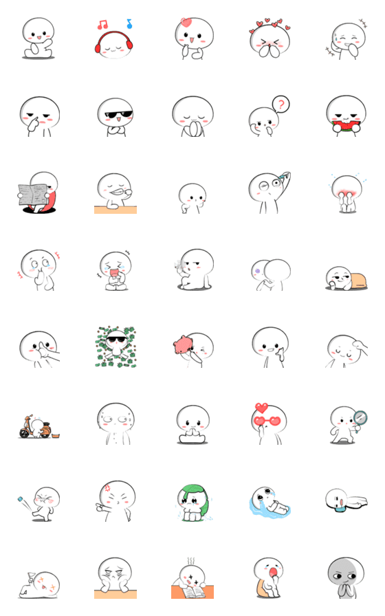 [LINE絵文字]Gunduls paculs 5 : Animated emojiの画像一覧