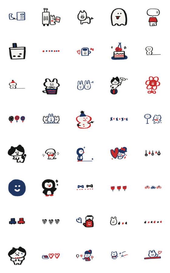 [LINE絵文字]Some small decorations！2の画像一覧