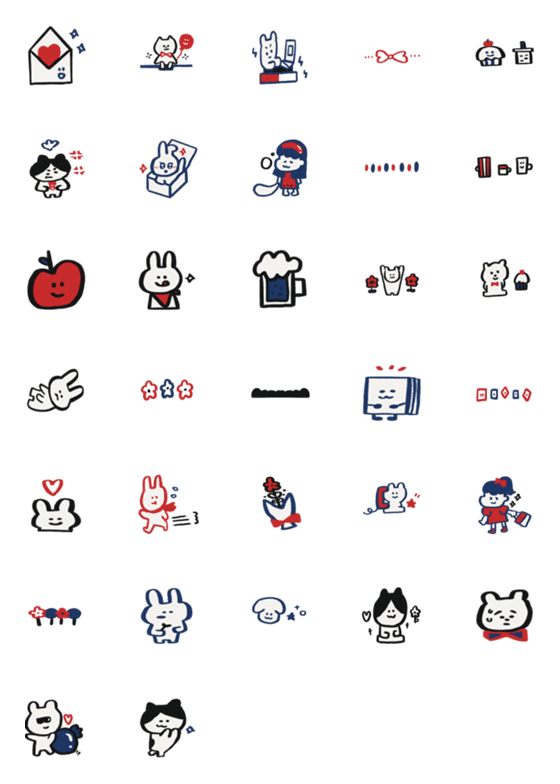 [LINE絵文字]Some small decorations！3の画像一覧