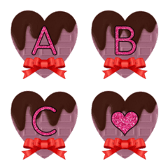 [LINE絵文字] Valentine day heart emojiの画像