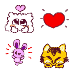 [LINE絵文字] [DIGG ＆ DILLY] Valentine's emojiの画像