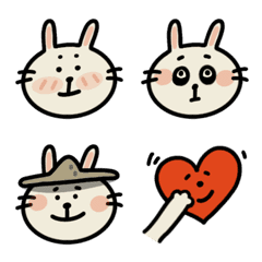 [LINE絵文字] Corky bunnyの画像