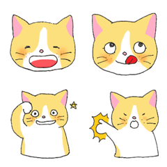 [LINE絵文字] オレンジねこさんの画像