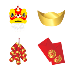 [LINE絵文字] 291SEP : Chinese New Year Emojiの画像