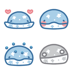 [LINE絵文字] Starry-Whale Emojiの画像