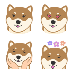 [LINE絵文字] Shiba Inu daily - Mango.Qの画像