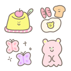 [LINE絵文字] cute smoothie emojiiの画像