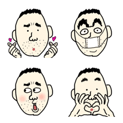 [LINE絵文字] papa no emojiの画像