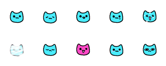 [LINE絵文字]ねむのねこの画像一覧