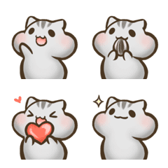 [LINE絵文字] Chubby Hamsterの画像