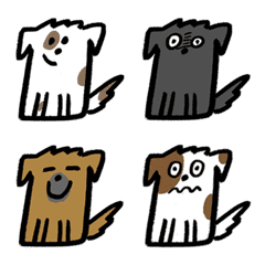 [LINE絵文字] PsstWoof emojiの画像