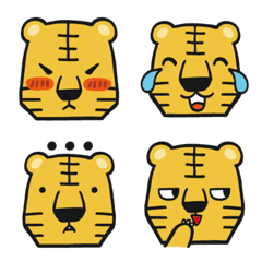 [LINE絵文字] Just Tigerの画像