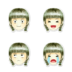 [LINE絵文字] ブライズヘアスタイリングemojiの画像