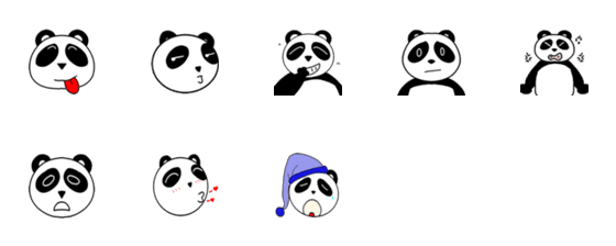 [LINE絵文字]uncle pandaの画像一覧