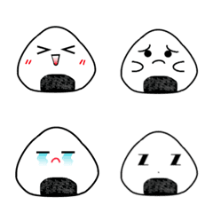 [LINE絵文字] Rice Ball "Farn": cute emojiの画像